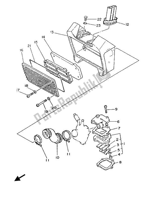 Todas las partes para Consumo de Yamaha PW 80 1986