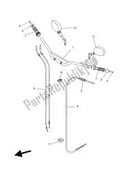 uchwyt kierownicy i kabel