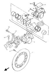 REAR BRAKE CALIPER