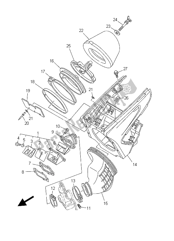 Todas las partes para Consumo de Yamaha YZ 250 2003