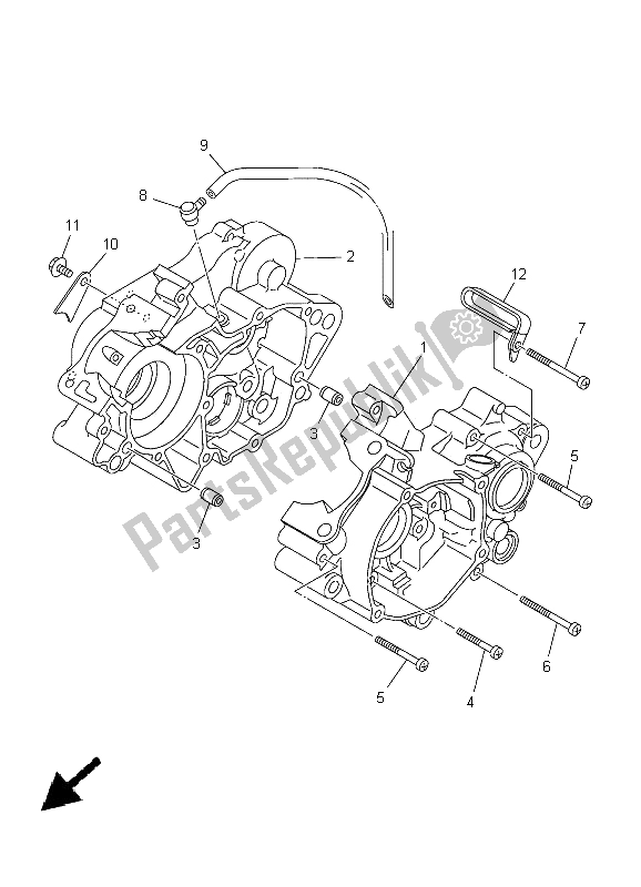 Wszystkie części do Korbowód Yamaha YZ 85 SW LW 2005