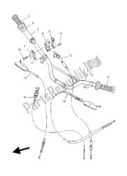 poignée et câble de direction