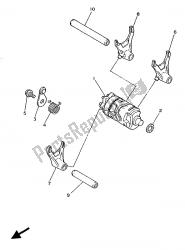 came et fourchette de changement de vitesse