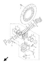 REAR BRAKE CALIPER