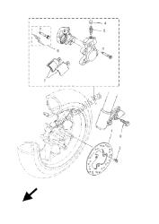 étrier de frein avant