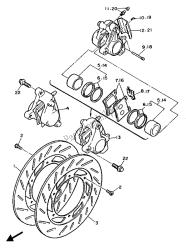 FRONT BRAKE CALIPER