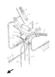 stuurhendel en kabel