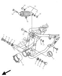 bras arrière et suspension