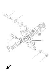 bras arrière et suspension