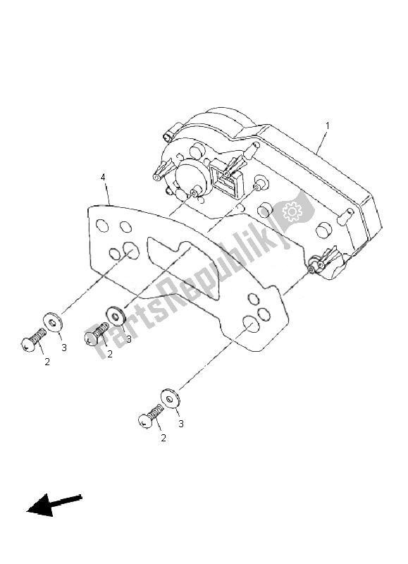 Wszystkie części do Metr Yamaha XJ6 FA 600 2010