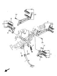 soporte y reposapiés