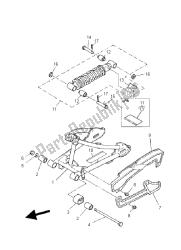 bras arrière et suspension