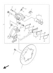 REAR BRAKE CALIPER