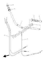 uchwyt kierownicy i kabel