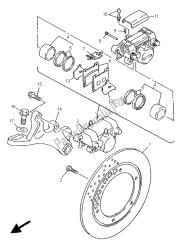 REAR BRAKE CALIPER