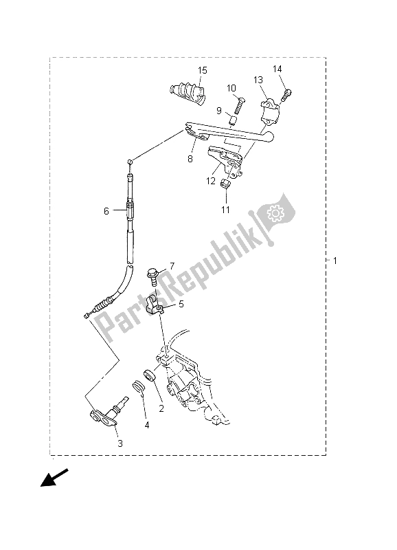 Todas las partes para Alterno de Yamaha WR 250F 2003