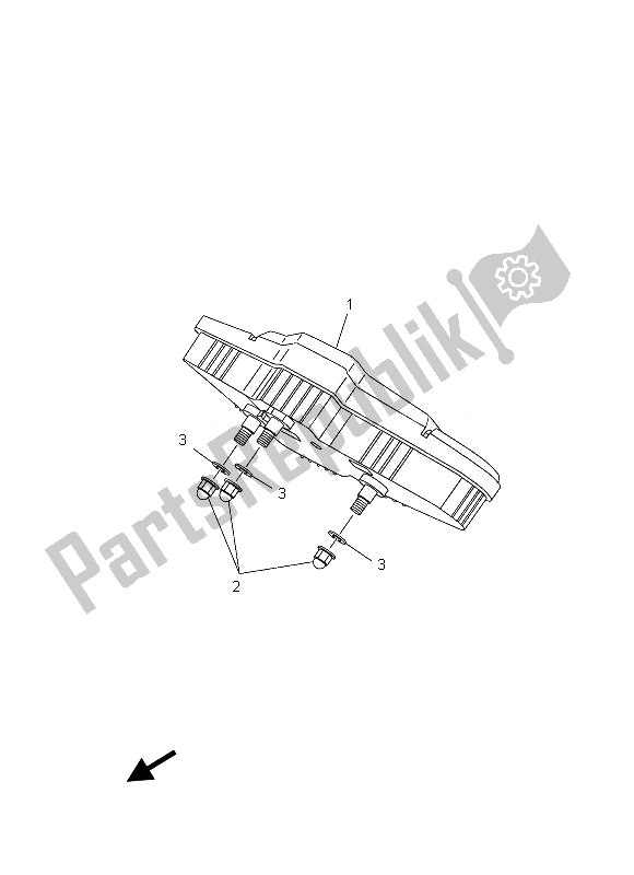 Tutte le parti per il Metro del Yamaha YFM 550 FGD Grizzly 4X4 2013