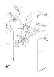 stuurhendel en kabel