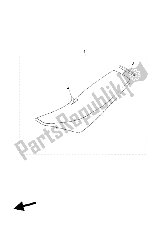 Todas las partes para Asiento de Yamaha WR 250F 2011