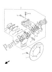 REAR BRAKE CALIPER