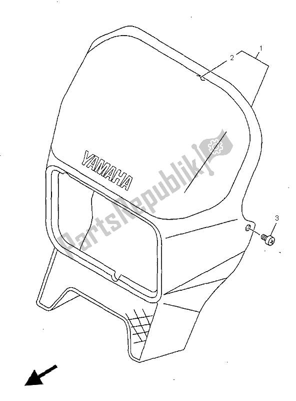 Wszystkie części do Os? Ona 1 Yamaha DT 125R 1999