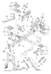 soporte y reposapiés