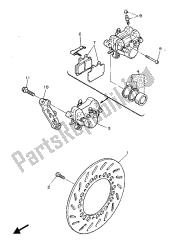 REAR BRAKE CALIPER