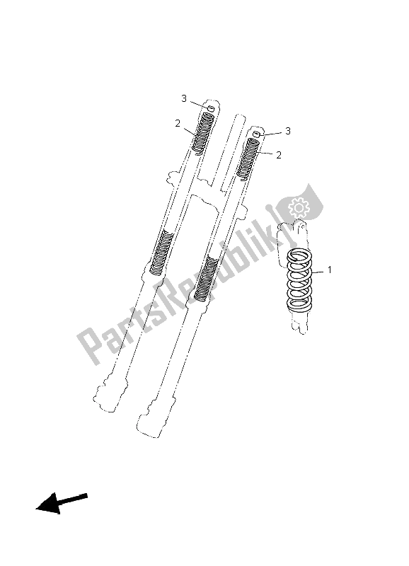 Tutte le parti per il Alternato Per Il Telaio del Yamaha WR 450F 2006