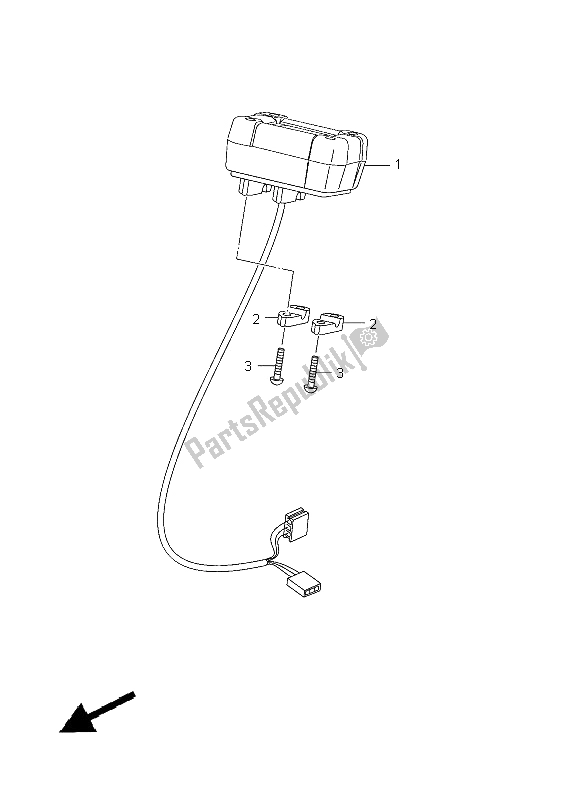 All parts for the Meter of the Yamaha EW 50N 2014