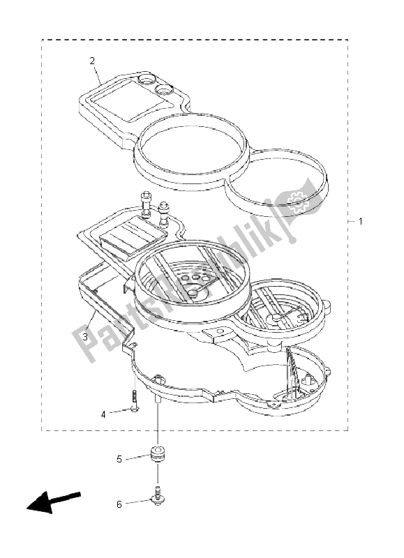 Todas las partes para Metro de Yamaha FJR 1300 AS 2009