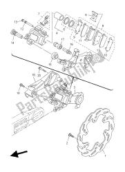 REAR BRAKE CALIPER