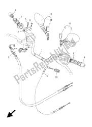 stuurhendel en kabel