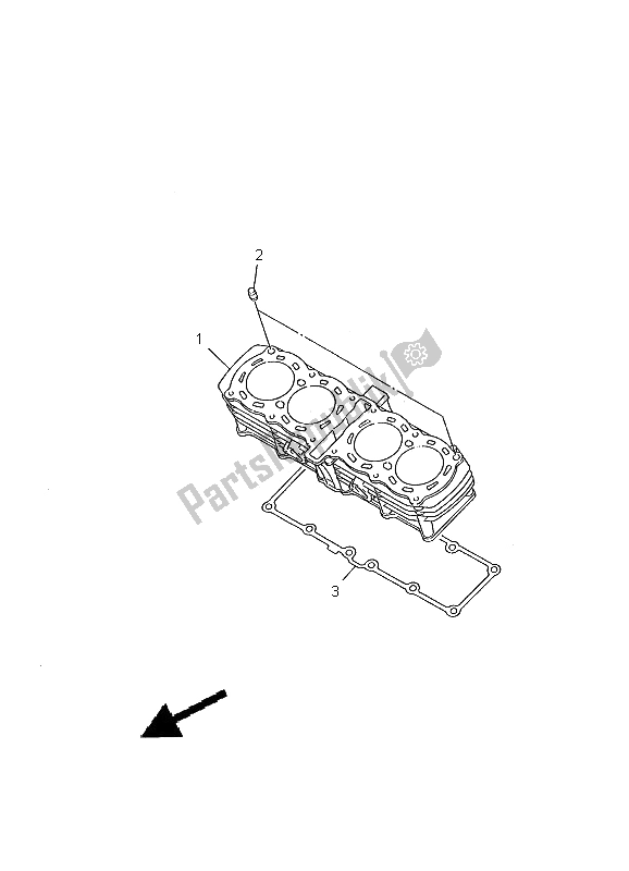 Wszystkie części do Cylinder Yamaha FZS 600 2000