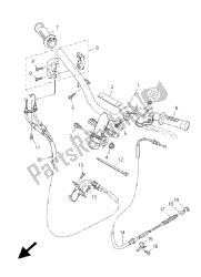 poignée et câble de direction