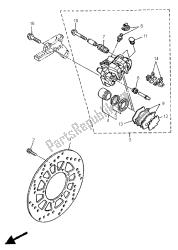 REAR BRAKE CALIPER