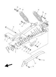 bras arrière et suspension