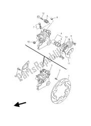 REAR BRAKE CALIPER