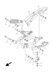 bras arrière et suspension