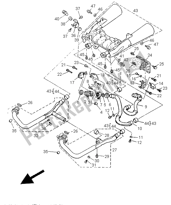 Todas las partes para Cansada de Yamaha V MAX 12 1200 1996