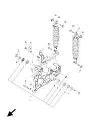 bras arrière et suspension