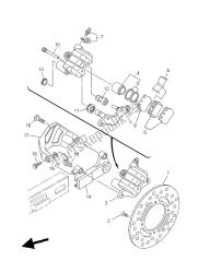 REAR BRAKE CALIPER