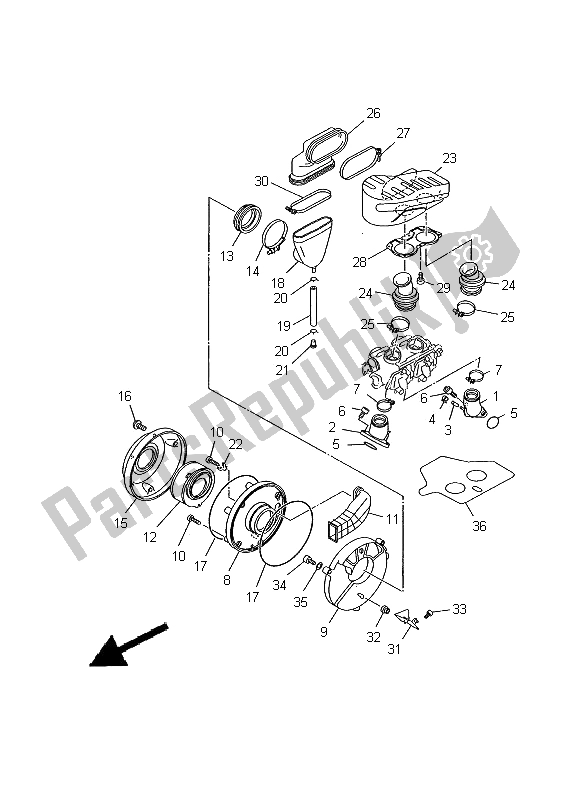 Todas las partes para Consumo de Yamaha XVS 650A Dragstar Classic 2000