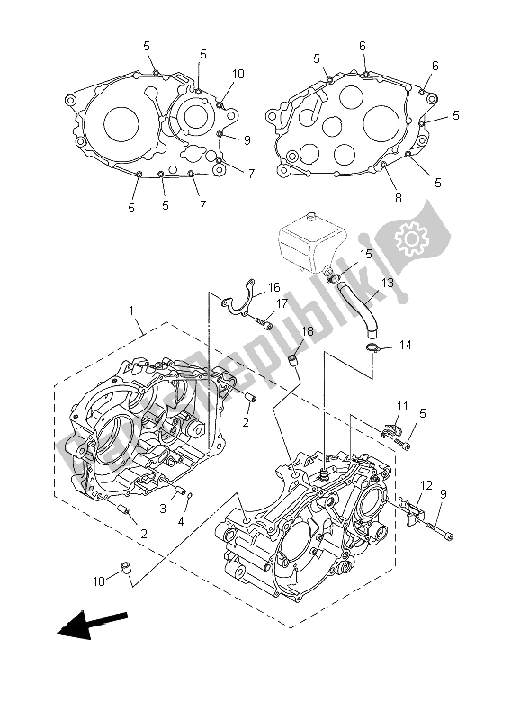 Wszystkie części do Korbowód Yamaha MT 03 660 2009