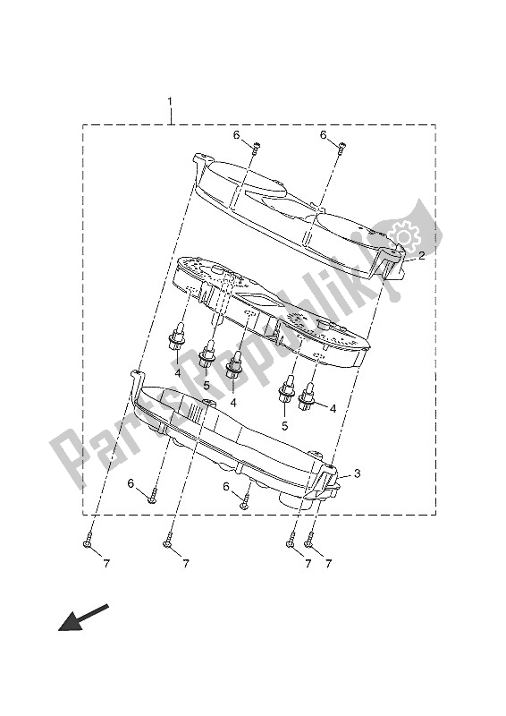 Wszystkie części do Metr Yamaha YP 400 RA 2016