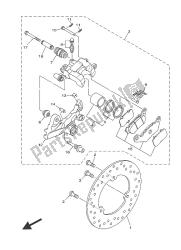 REAR BRAKE CALIPER