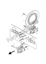 REAR BRAKE CALIPER