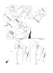 soporte y reposapiés