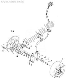 FLYWHEEL MAGNETO (HITACHI)