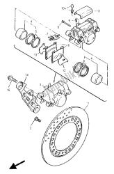 REAR BRAKE CALIPER