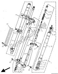 tenedor frontal